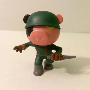 Robby Piggy Mini Figure 3 Inch Tall  Roblox Character Toy Series 1